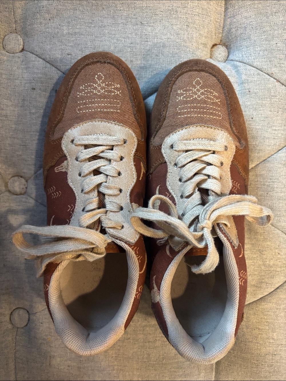 Roper Women's Brown and Cream Casual Sneakers